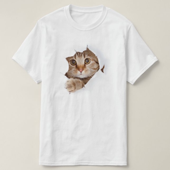 Camiseta Gato (Frente do Design)