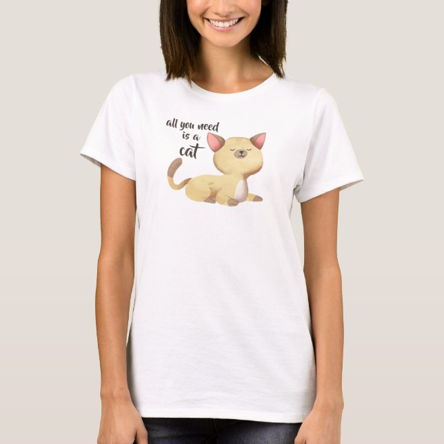 Camiseta Gato (Frente)