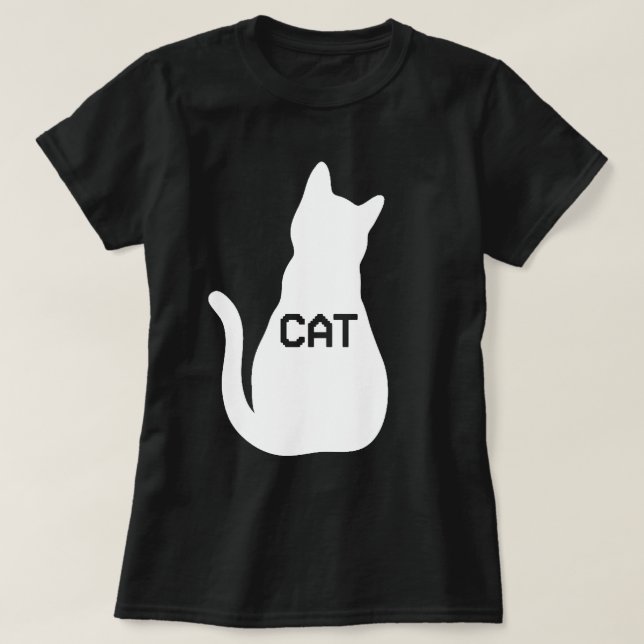 CAMISETA GATO (Frente do Design)