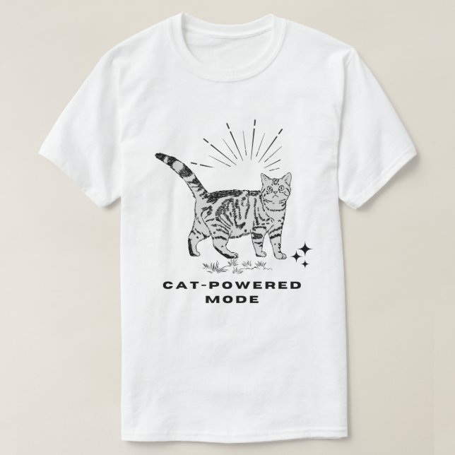 CAMISETA GATO (Frente do Design)