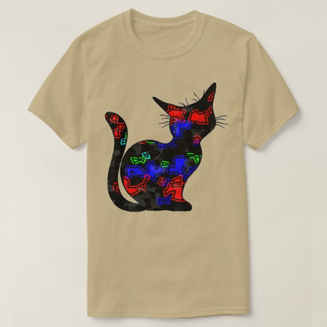 Camiseta gato55 (Frente do Design)