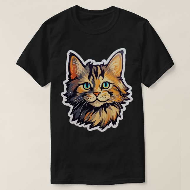 Camiseta Gato 48 (Frente do Design)