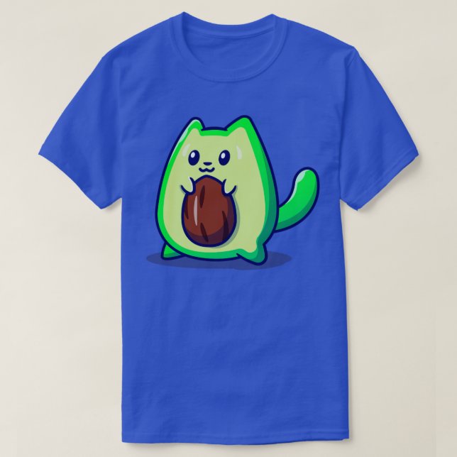 Camiseta gato abacado (Frente do Design)