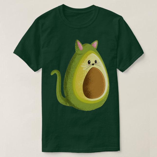 Camiseta Gato abacado (Frente do Design)
