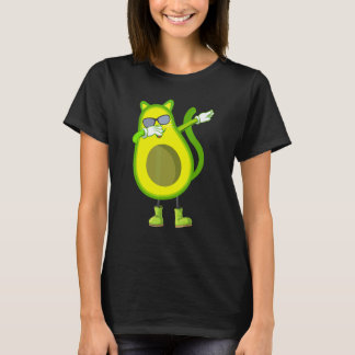 Camiseta Gato abacate Dabbing abacate
