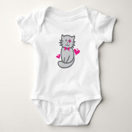 Camiseta Gato Adorável | Camiseta Infantil Gatinho