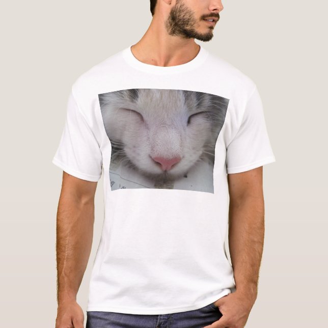 Camiseta Gato Adormecido (Frente)
