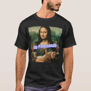 Camiseta Gato Adormecido Profissionalmente – A Edição de Pr