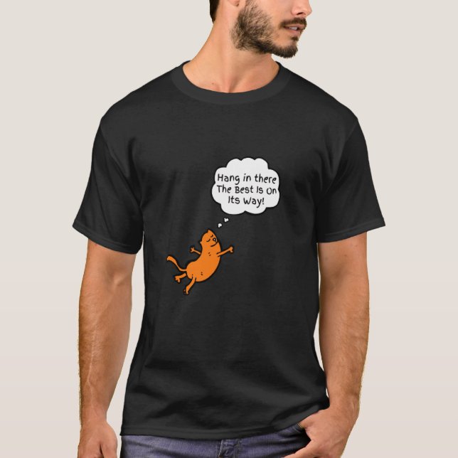 Camiseta Gato Aguenta firme (Frente)