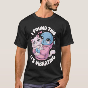Camiseta Gato Alien Pixel Retro Ficção Científica Humor