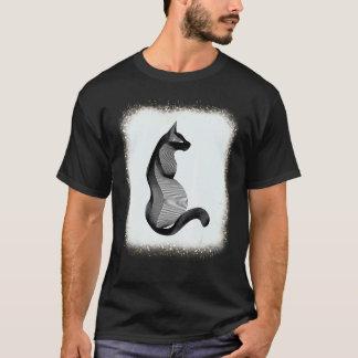 Camiseta Gato Ama O Papai Mamãe Menino Menina Leopardo Blea