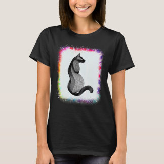Camiseta Gato Ama O Papai Mamãe Menino Menina Tie Dye  Ed B