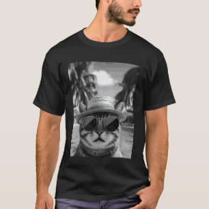 Camiseta Gato American Shorthair engraçado Selfie Gato Féri