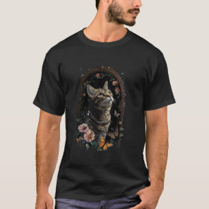Camiseta Gato American Shorthair Flor