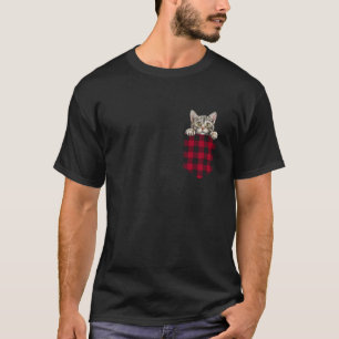 Camiseta Gato American Wirehair No Bolso Espiando Gatinho A