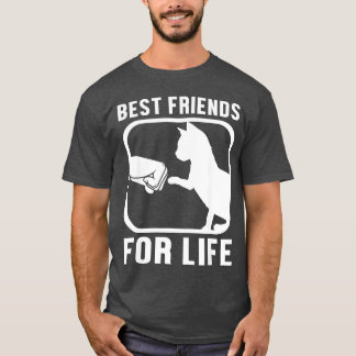 Camiseta Gato Amigos para o Amigo da Vida