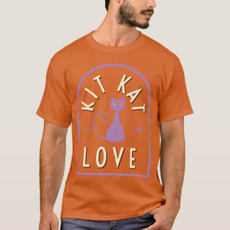 Camiseta Gato Amor Clássico vintage