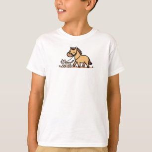 Camiseta Gato Amor de Cavalo