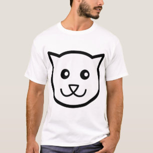 Camiseta Gato Animal Face Gatinho Pet Happy