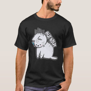 Camiseta Gato Animal Incrível AUR Naur Oh Não Surpreso Aman