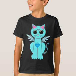 Camiseta Gato anjo