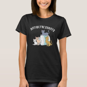 Camiseta Gato Antidepressivo Gato