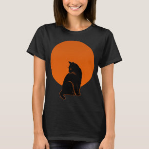 CAMISETA GATO AO LUAR