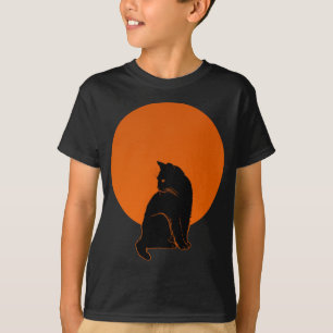 CAMISETA GATO AO LUAR