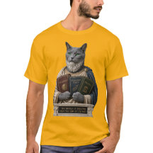 Gato Aristóteles Azul Russo