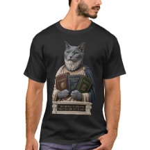Gato Aristóteles Azul Russo