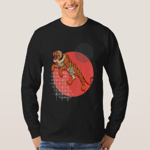 Camiseta Gato Asiático Animais Selvagem Predadora Selva Tig