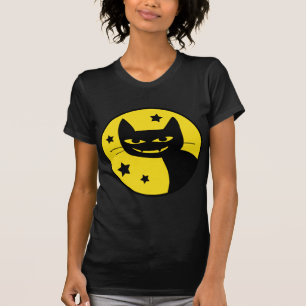 Camiseta Gato assustador