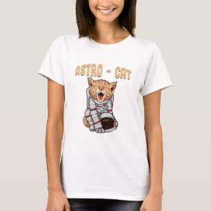 Camiseta Gato Astro
