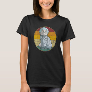 Camiseta Gato Astronauta - Gatos Galáxia Astronauta Diverti