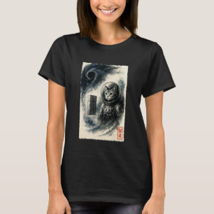 Camiseta Gato Astronauta Interestelar Engraçado Kitten Espa