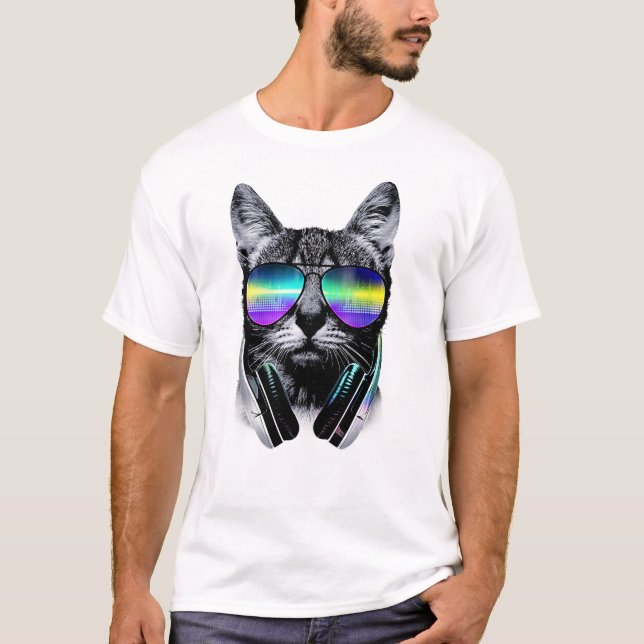 Camiseta Gato astronauta v2 (Frente)