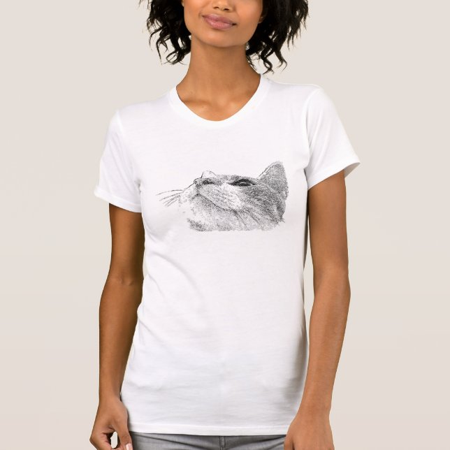 Camiseta Gato até o topo (Frente)