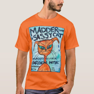 Camiseta Gato Atrevido, masculina XG