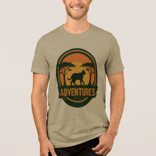 Camiseta Gato Aventuras Wild Trek