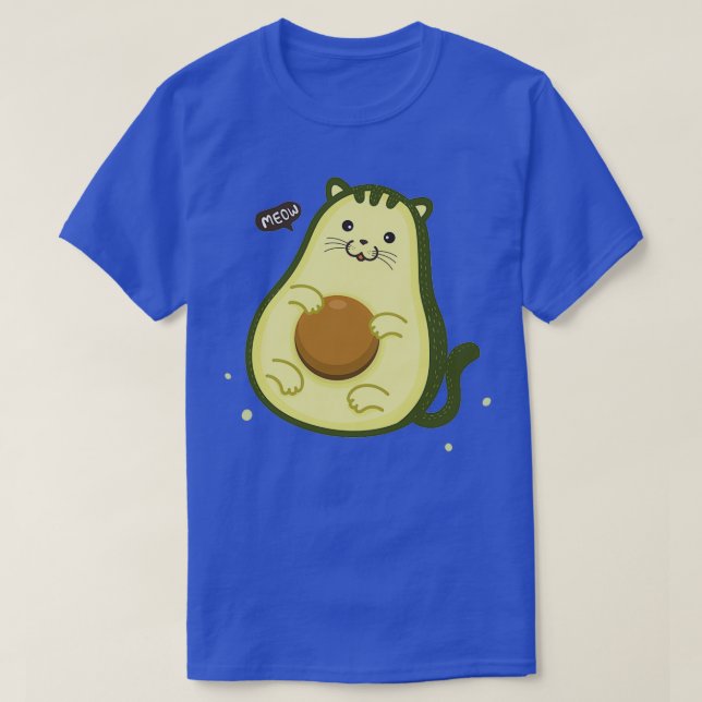 Camiseta Gato AvoCat Bonito Avocado (Frente do Design)