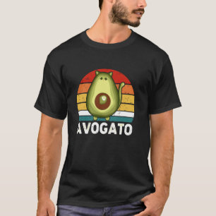 Camiseta Gato Avogato Abacate Vegano