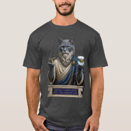 Camiseta Gato Azul Russo Arquimedes