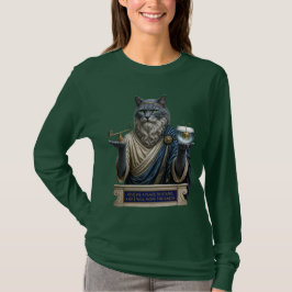 Camiseta Gato Azul Russo Arquimedes