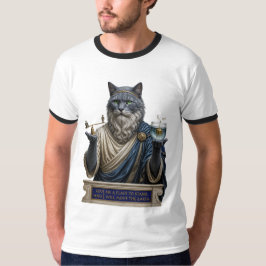 Camiseta Gato Azul Russo Arquimedes