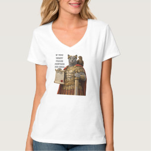 Camiseta Gato Azul Russo César