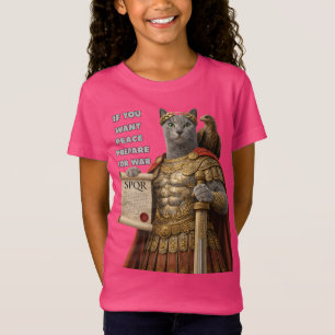 Camiseta Gato Azul Russo César