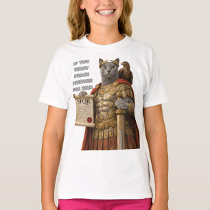 Camiseta Gato Azul Russo César
