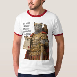 Camiseta Gato Azul Russo César