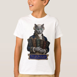 Camiseta Gato Azul Russo Immanuel Kant