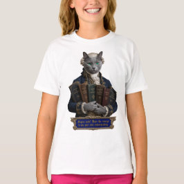 Camiseta Gato Azul Russo Immanuel Kant